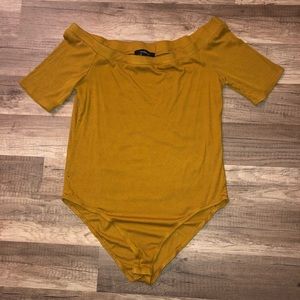 Mustard Bodysuit